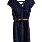 Pünktchen Kleid von Comma, comma XS