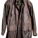 Lederjacke, Trapper XXL