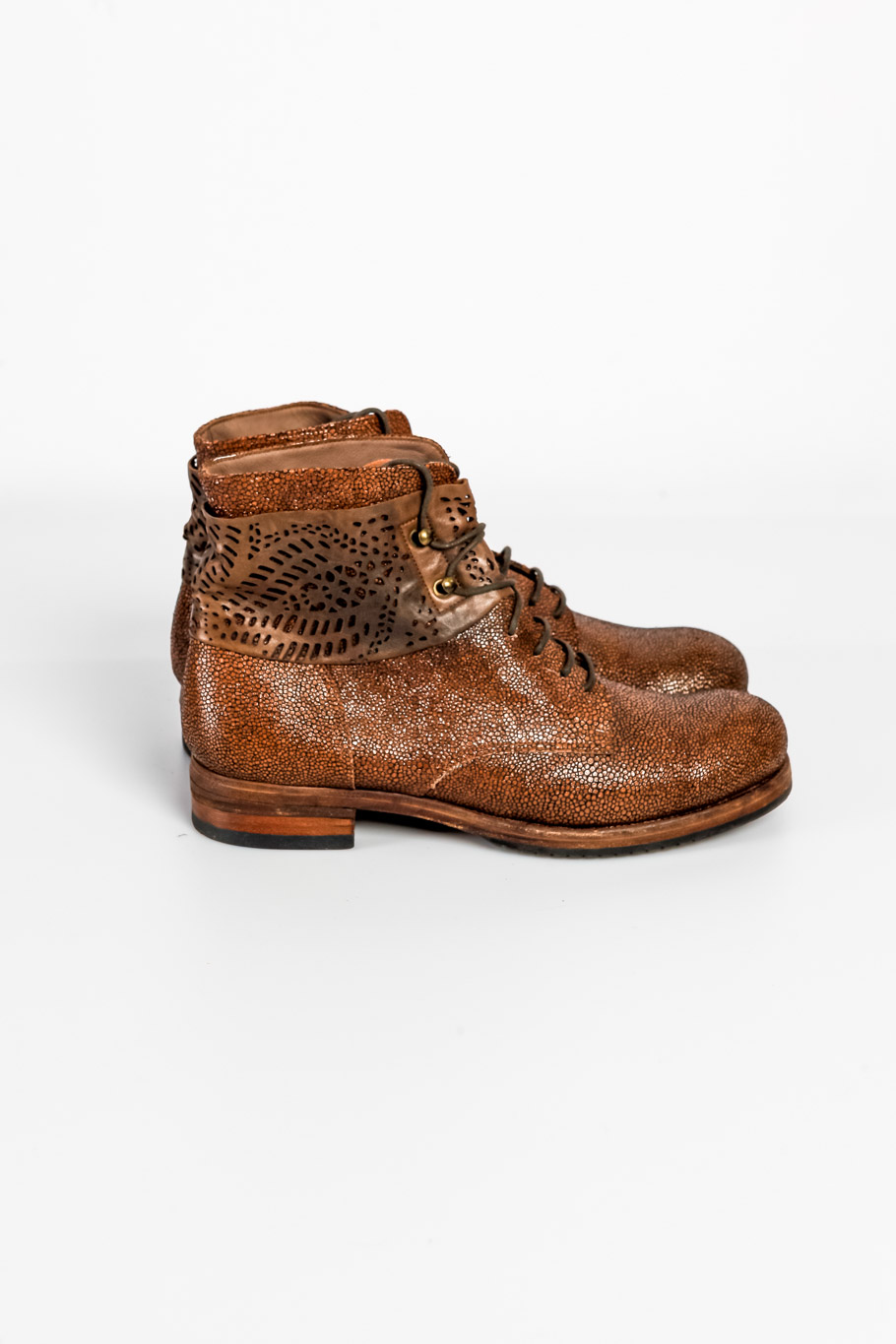 I.N.K. Handgefertigte Leder Boots 40 – Bild 1