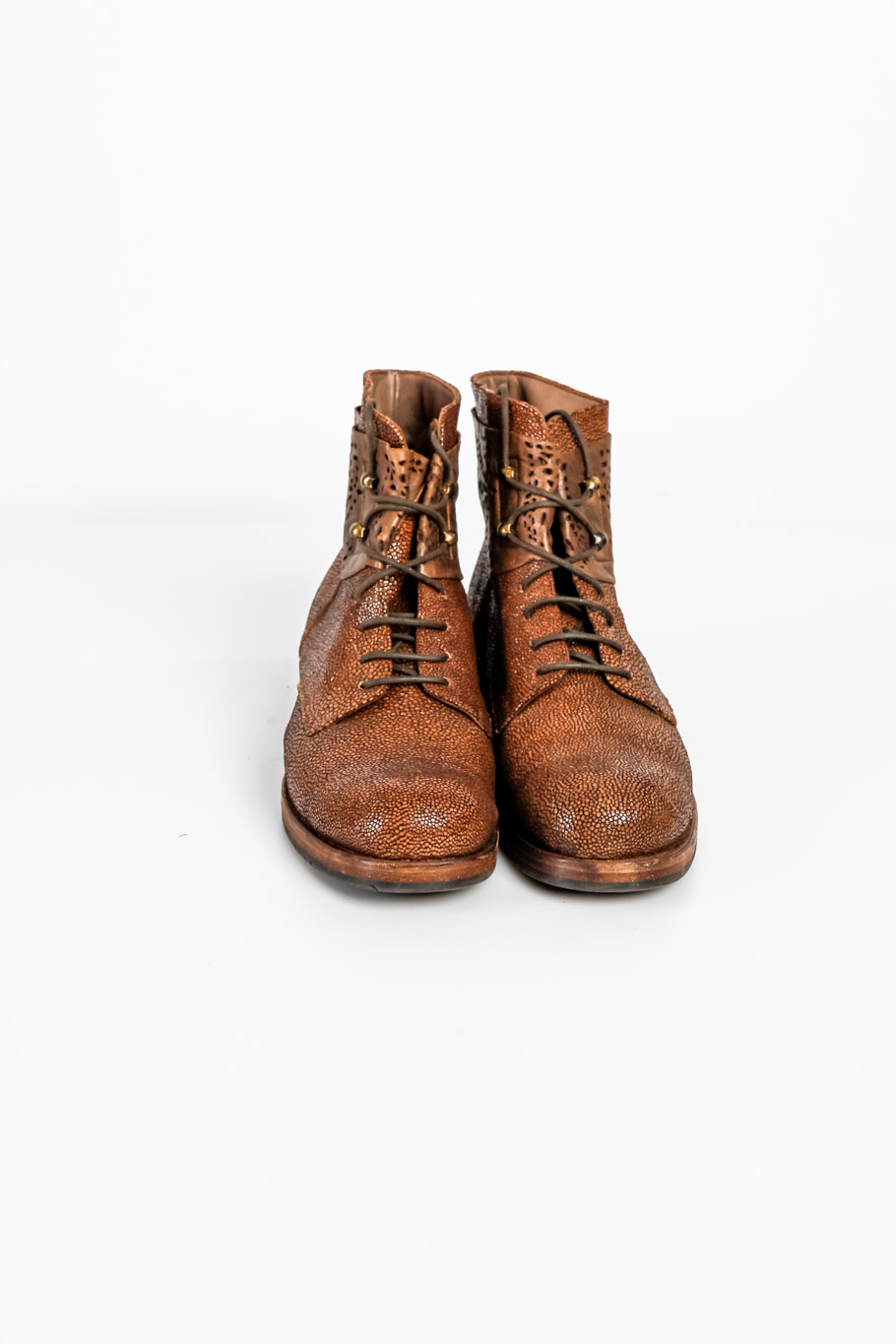 I.N.K. Handgefertigte Leder Boots 40 – Bild 2