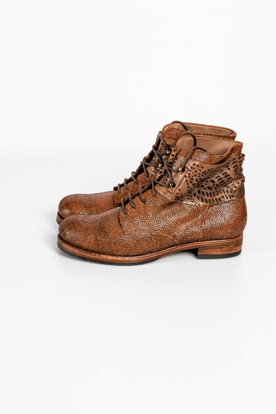 I.N.K. Handgefertigte Leder Boots 40 – Bild 3