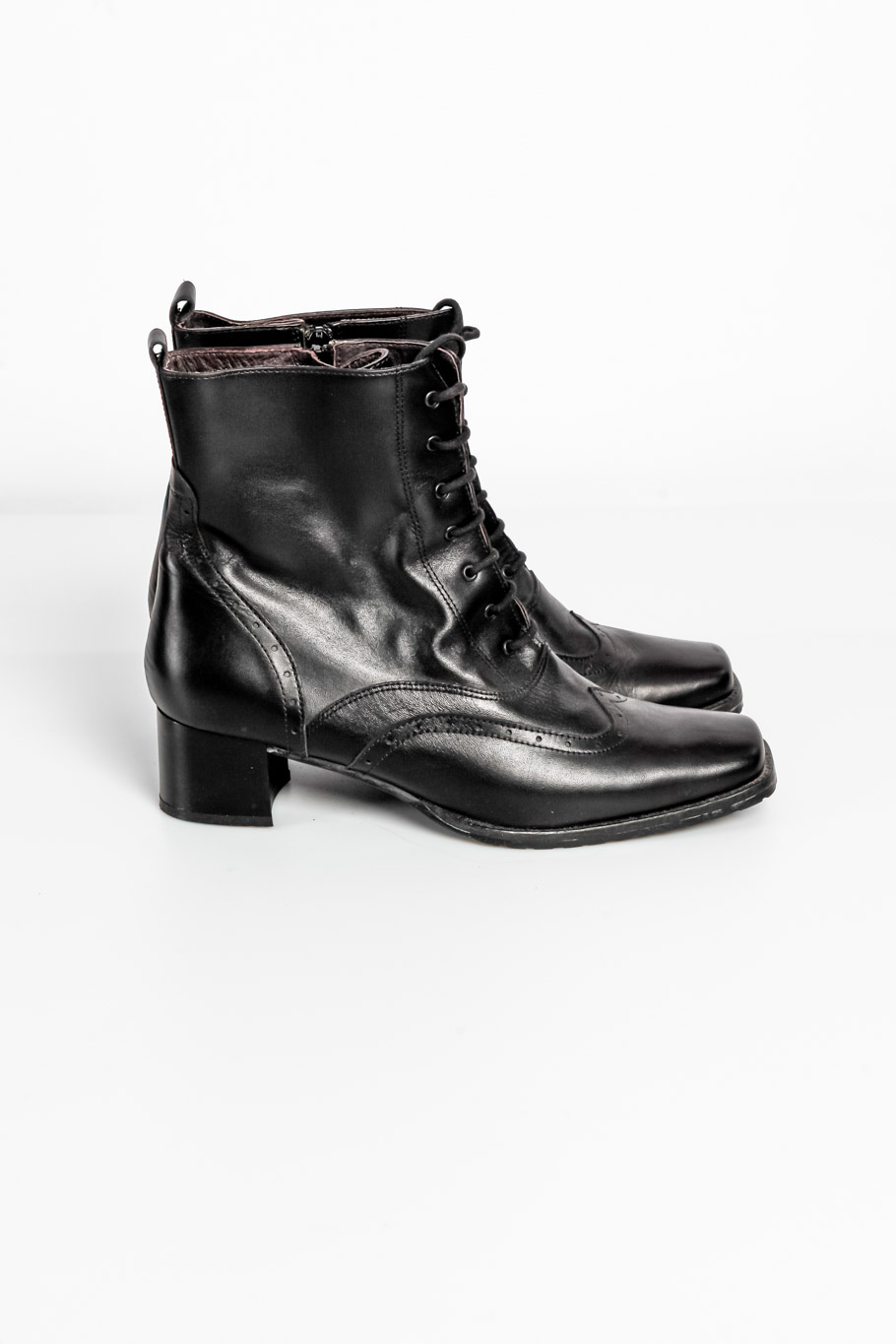 Ulla Popken Lederstiefeletten 41 – Bild 1