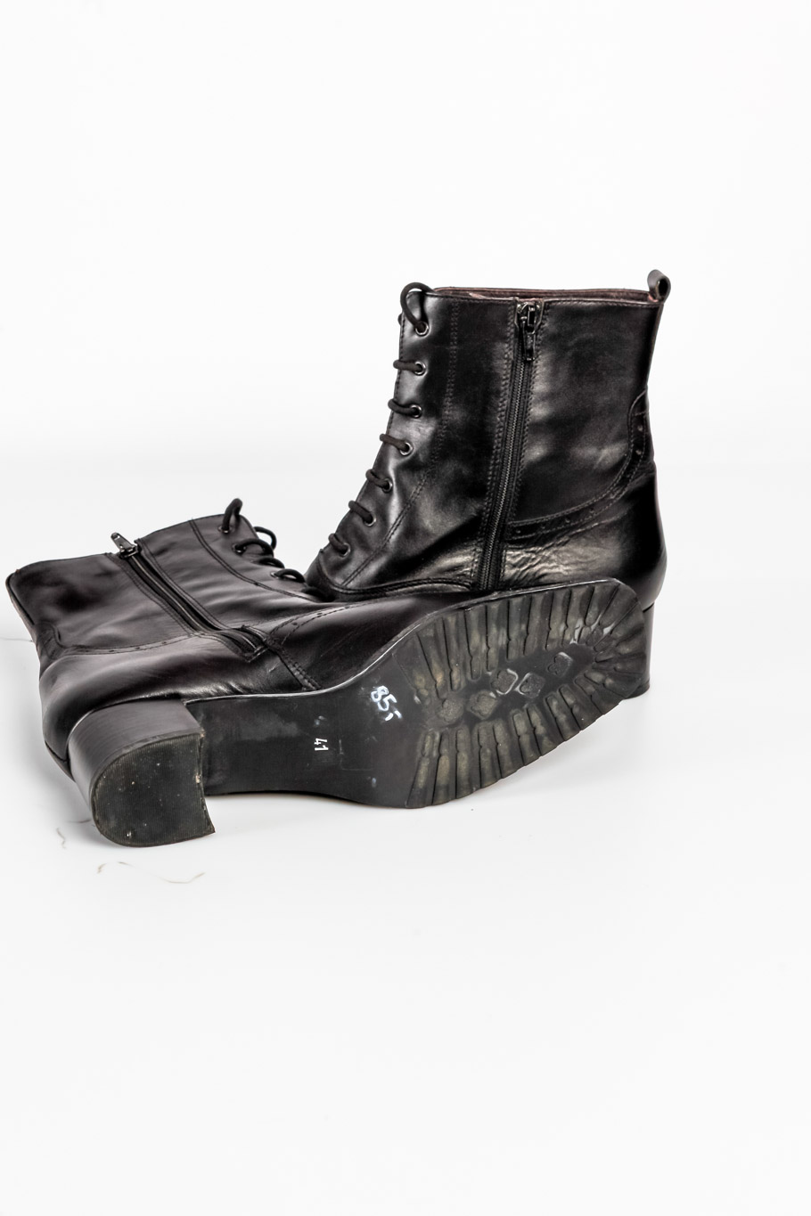 Ulla Popken Lederstiefeletten 41 – Bild 4