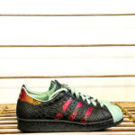 Adidas Superstar in Mint/Schwarz 36