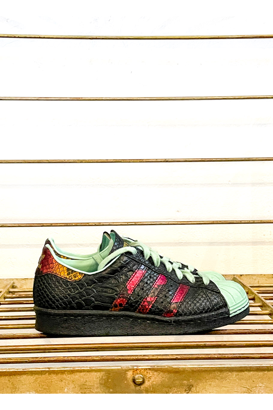 Adidas Superstar in Mint/Schwarz Adidas Superstar in Mint/Schwarz 36 – Bild 1