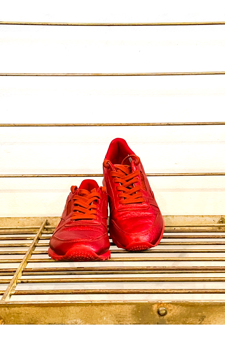 Reebok Sneaker Rot schimmernd 36 – Bild 4