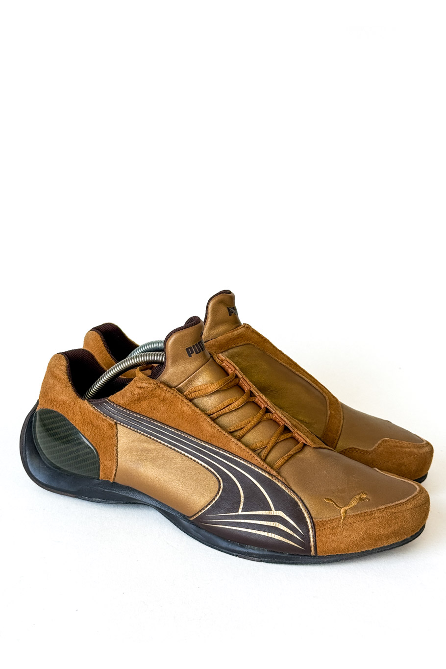 Puma Y2K Sneaker Gold/Braun 45 – Bild 2