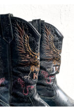 Cowboy-Stiefel mit Stickmuster 43 – Bild 4