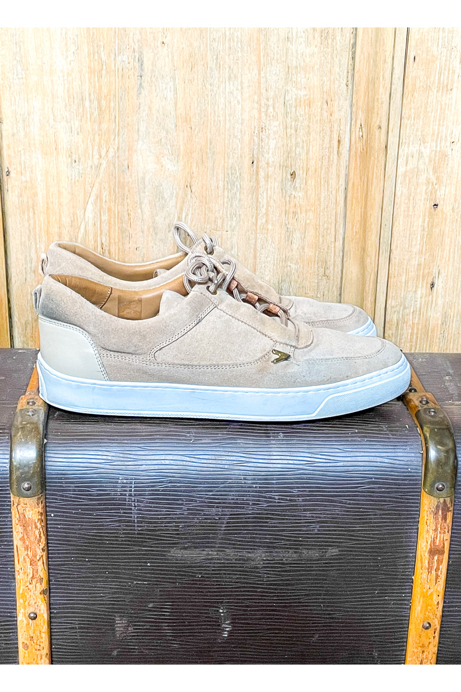 Wildleder Sportschuh 44 – Bild 2