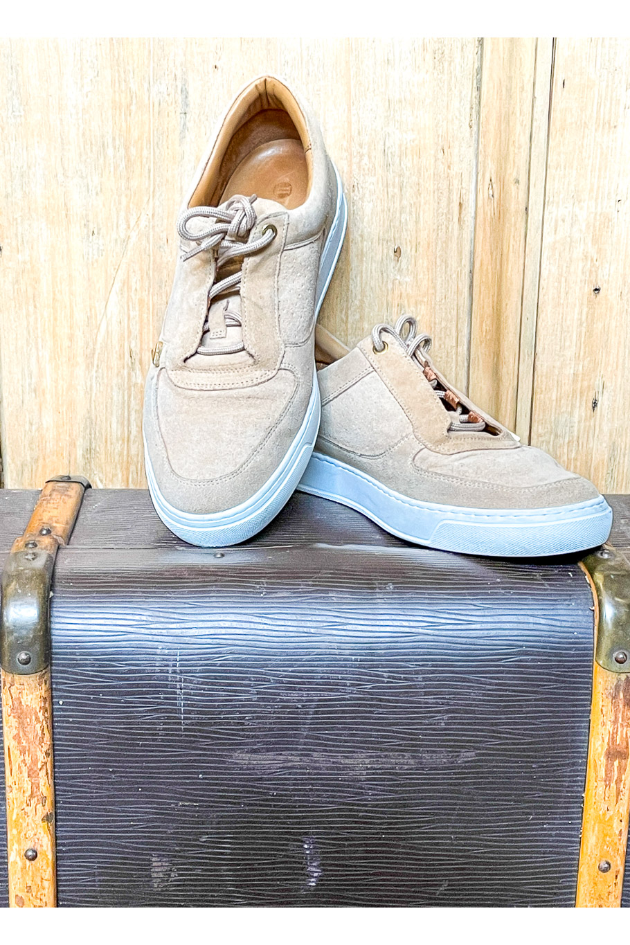 Wildleder Sportschuh 44 – Bild 4