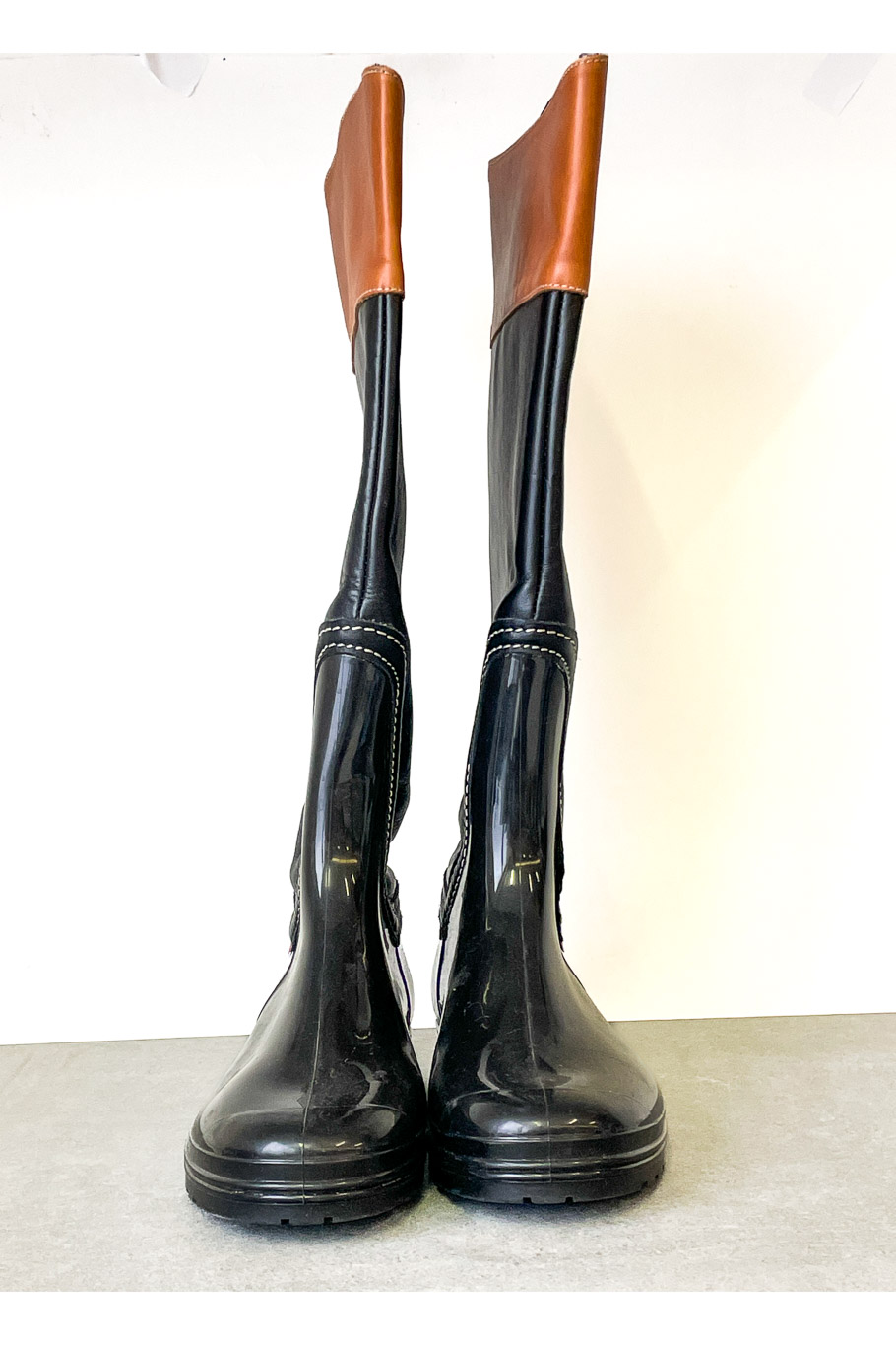 Gummistiefel mit Reißverschluss 41 – Bild 2