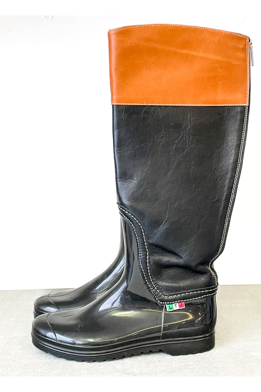 Gummistiefel mit Reißverschluss 41 – Bild 4