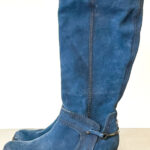 Hoher Wildlederstiefel 41