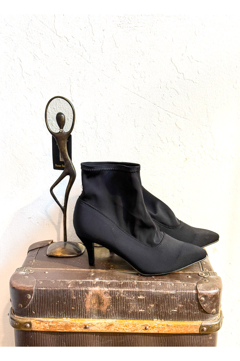 Stiefelette mit Spitzabsatz 43 – Bild 1