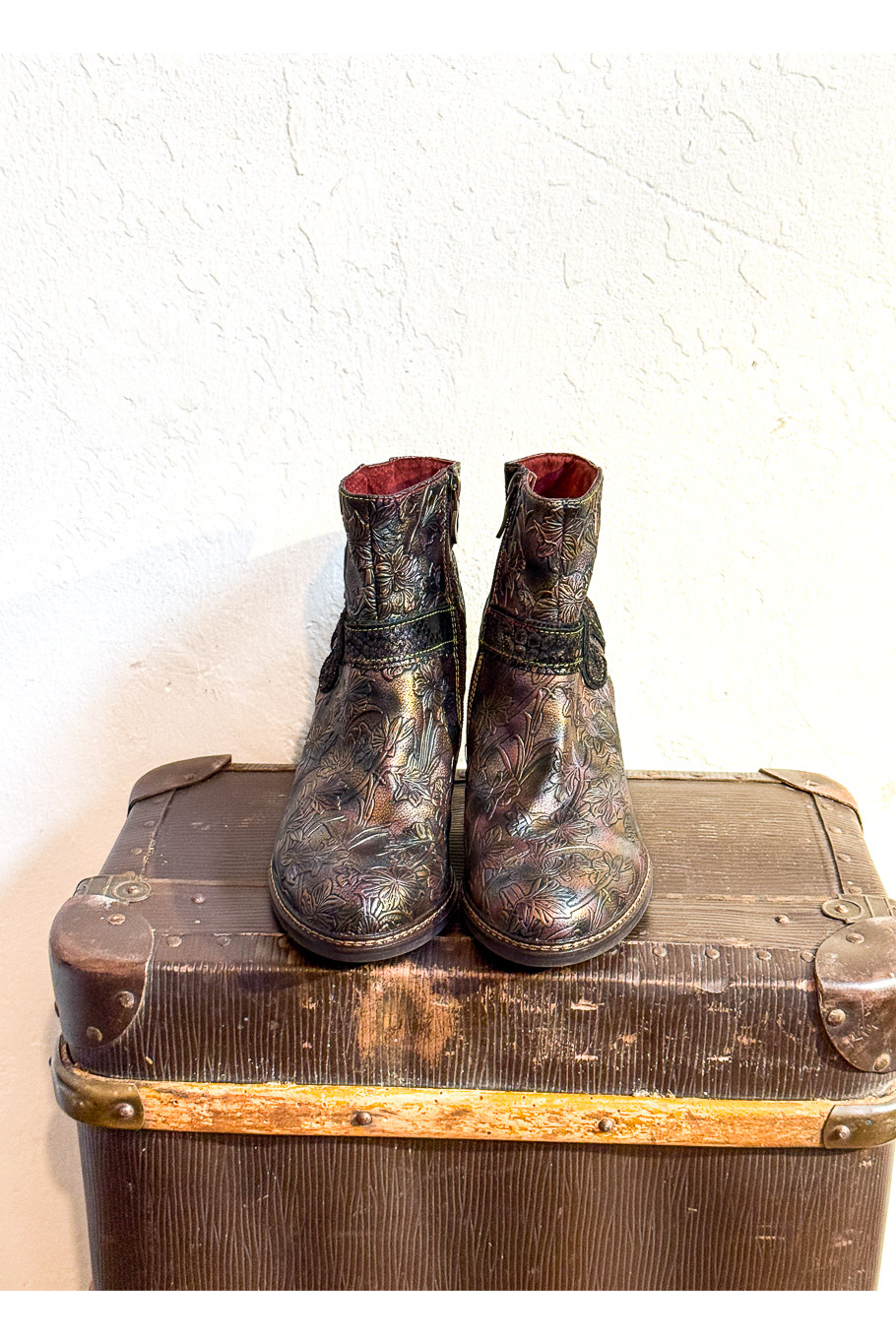 Blumiger Stiefel 40 – Bild 2