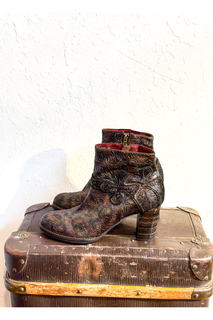 Blumiger Stiefel 40 – Bild 3