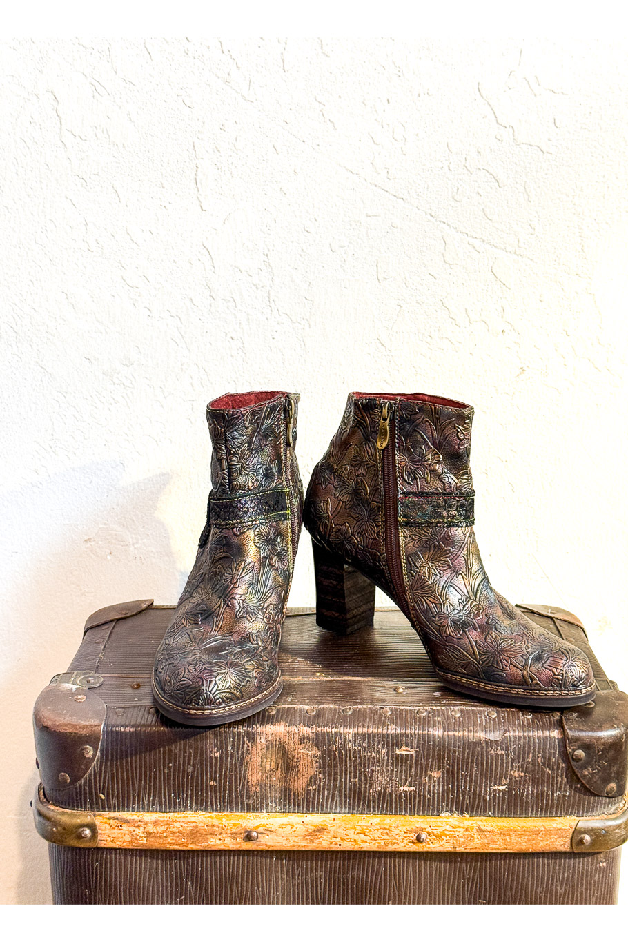 Blumiger Stiefel 40 – Bild 4
